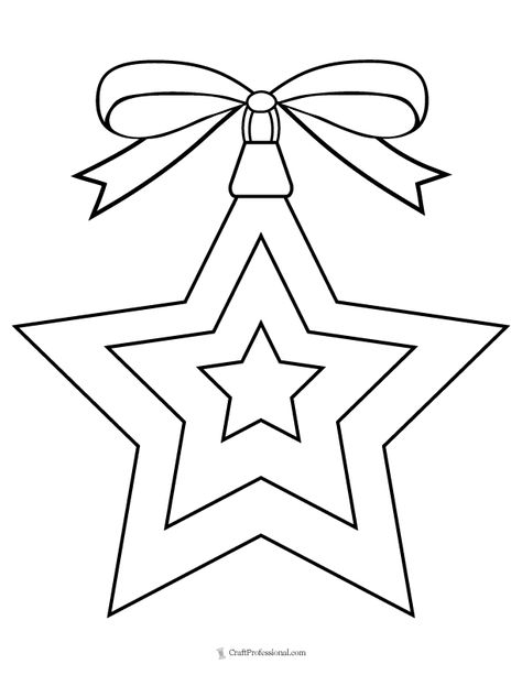 10 Printable Christmas star coloring pages. Free holiday sheets to color including simple designs for kids and more detailed sheets adults will enjoy. Christmas Star Printable, Christmas Star Coloring Pages, Christmas Star Crafts For Preschoolers, Punch Needle Patterns Free Printable Christmas, Simple Christmas Crafts For Kids Free Printable, Santa Templates Free Printable, Christmas Tree To Color, Christmas Star Drawing, Christmas Coloring Sheets Free Printable