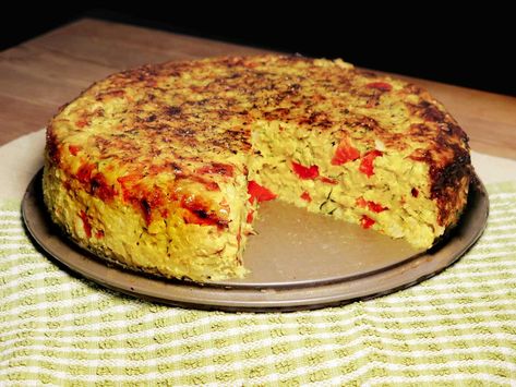 Cheesy Rice Pie Rice Pie Recipe, English Pie, Rice Pie, Dinner Pies, Cheesy Rice, Savory Pies Recipes, Italian Rice, Vegetable Pie, Vegetarian Entrees