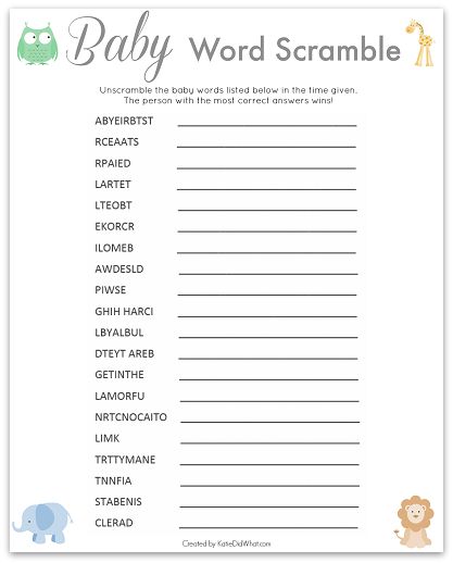 Baby Shower Games: Word Scramble printable! #EviteBabyTrends #paid Baby Shower Word Scramble Printable Free, Baby Shower Scramble, Baby Shower Word Scramble, Sprinkle Ideas, Baby Shower Wording, Baby Word Scramble, Baby Twins, Free Baby Shower, Fun Baby Shower Games