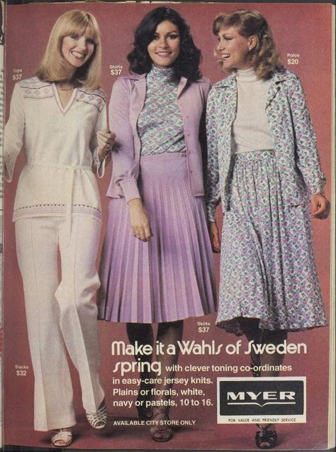 Early 1980s Fashion, 1980s Clothes, Books Images, Historical Newspaper, 70’s Fashion, 1980s Fashion, Clothes Women, Drawing Clothes, Knit Jersey