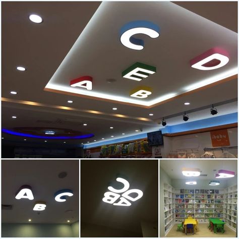 Kindergarten Early Education Center Classroom Cartoon LED Ceiling Lights Creative Letters Study Lamp Children Room Surface Mount _ - AliExpress Mobile Room Led Lights, Creative Letters, Study Lamp, Led Light Design, Lights Ceiling, Children Room, Education Center, Early Education, Led Ceiling Lights