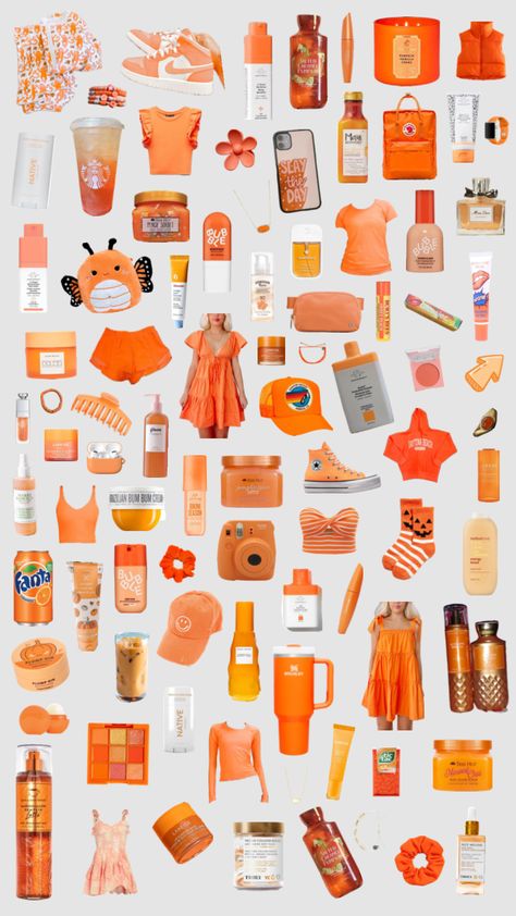 #orange #preppy #aesthetic #vibess #fyp #wallpaper #orangepreppy #slayyy Orange Preppy, Preppy Aesthetic, Orange