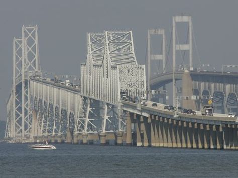 Cheasepeake Bay, Chesapeake Bay Bridge, Railroad Bridge, Ocean City Maryland, Sonic Adventure, Pedestrian Bridge, Chesapeake Bay, Scenic Routes, Ocean City