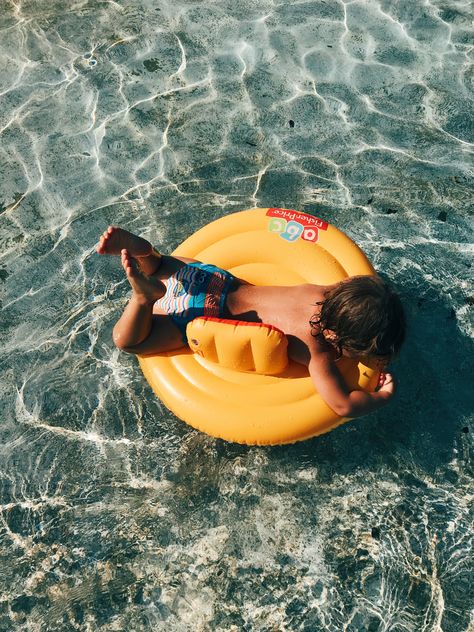 Relaxing in the pool /  childhood days Pool Photoshoot, Family Pool, Kid Pool, Childhood Days, In The Pool, The Pool, Pool Float, Float, Pool