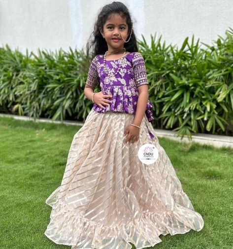 <-----Hashtags-----> Lehnga Dress Pakistani, Kids Ghagra Choli Design, Ghagra Choli For Kids, Net Frocks, Choli Pattern, Cotton Frocks For Kids, Frocks For Kids, Kids Party Wear Dresses, Kids Dress Collection