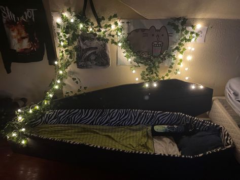 Coffin bed
Coffin
Goth room
Coffin in bedroom
Goth room Coffin Bed Aesthetic, Coffin Bed Frame, Coffin Aesthetics, Coffin Beds, Hippy Room Aesthetic, Bed On Floor Ideas Aesthetic, Beds On Floor Ideas, Coffin Bed, Goth Bed