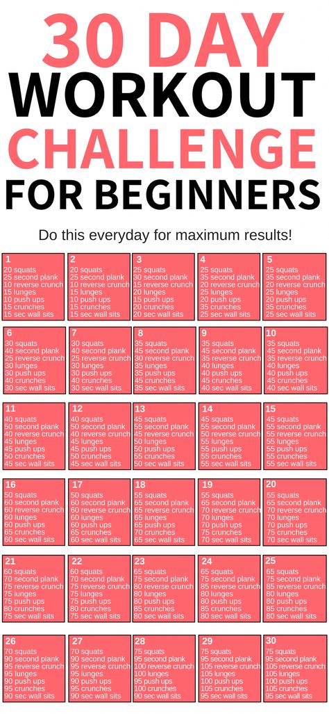 This 30 day workout challenge for beginners is THE BEST! I'm so glad I found this awesome workout challenge to help me lose weight this year! Definitely pinning this for later! #fitness #workout #fitnesschallenge #workoutchallenge Squats And Lunges, 30 Day Fitness, 30 Day Workout Challenge, Fitness Challenge, Fitness Workout, Workout Challenge, Lose Belly, Lose Belly Fat, Pilates