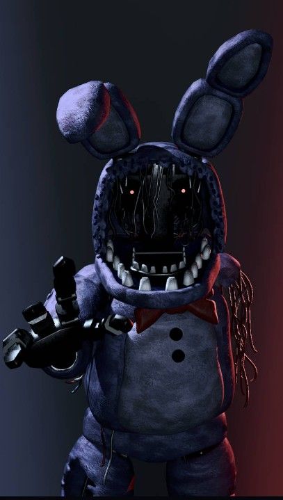 Withered Bonnie, Fnaf Wallpaper, Bonnie Fnaf, Toy Bonnie, Five Night At Freddy, Animatronic Fnaf, Fnaf Wallpapers, Fnaf 2, Fnaf Movie