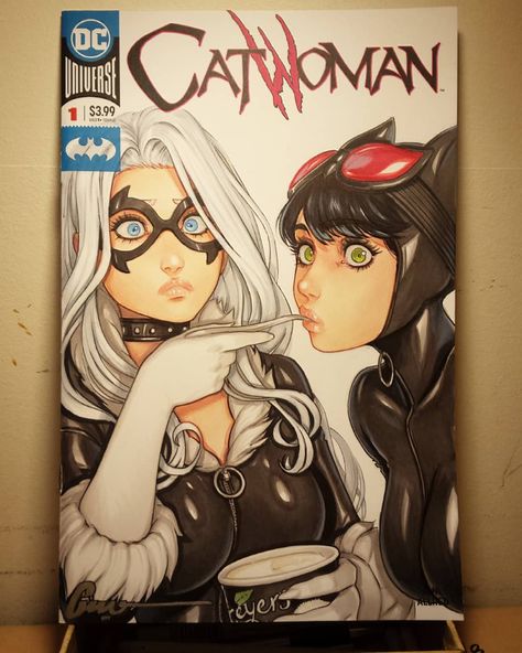 Omar Dogan, Random Pfp, Catwoman Comic, ポップアート ポスター, Black Cat Marvel, Karakter Marvel, Batman And Catwoman, Comic Cover, Cat Woman