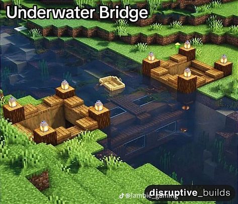 Midievil Minecraft Build, Minecraft House In Cliff, Underwater Bridge Minecraft, Minecraft Nether Bridge, Minecraft River Bridge, Minecraft Bathhouse, Minecraft Cliff Base, Minecraft Zoo Exhibits, Minecraft Zoo Layout