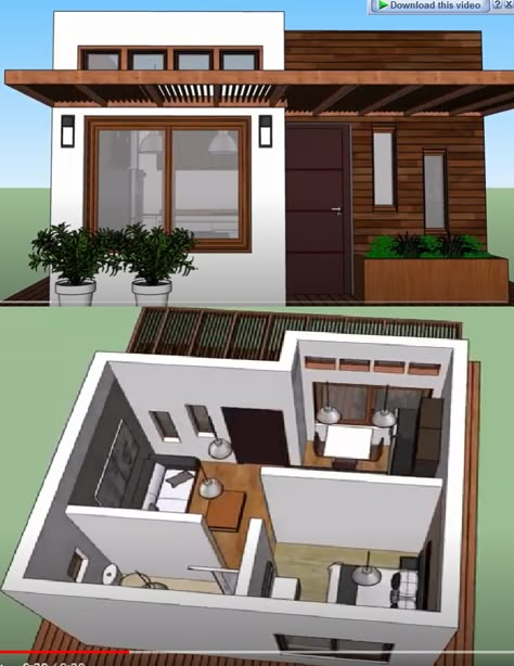 Empty Nester House Plans, Small House Design Philippines, Small Apartment Building, Luxury Floor Plans, 3d Floor Plans, Small House Layout, European House Plans, Diy House Plans, Modern Bungalow House