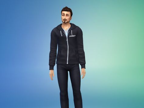 Barista Outfits, Arc Reactor, Iron Man Suit, Man Suit, Hey Man, Tracksuit Jacket, Graphic Sweaters, Sims 4 Clothing, Men Clothes