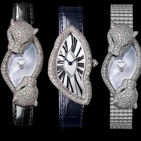 Cartier Panthere Watch Diamond, Crash Watch, Cartier Crash Watch, Cartier Watches Women Panthere, Cartier Panthere Watch, Cartier Crash, Cartier Watch Panthere Gold, Cartier Panther Jewelry, Cartier Panther