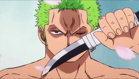 Zoro Gif, Rosé Gifs, رورونوا زورو, Zoro Roronoa, One Piece Episodes, One Piece Gif, One Piece Chapter, Icon Gif, Zoro One Piece