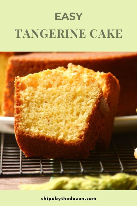 This tangerine cake is mixed in a blender. Using all the fruit to make it, you are left with a cake bursting with tangerine flavor.#easycake #blendercake #homemadecake #citruscake Tangerine Pound Cake, Tangerine Ricotta Cake, Clementine Blender Cake, Tangerine Deserts, Tangerine Recipes Healthy, Blender Orange Cake, Tangerine Bread, Tangerine Cheesecake, Tangerine Cake Recipes