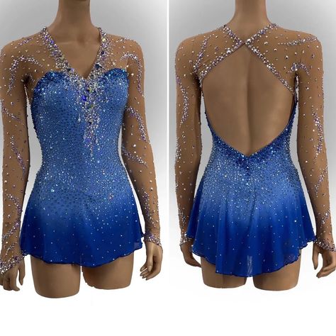 Figure Skating Dress Women's Girls' Ice Competition Rhythmic Gymnastics | eBay Silver Figure Skating Dress, Skating Dresses Competition, Dark Blue Figure Skating Dresses, Ice Skating Dresses Crystals, Blue Ice Skating Dress, Figure Skating Dresses Beautiful, Ice Skating Outfit Competition, Purple Figure Skating Dress, Ice Skate Dress