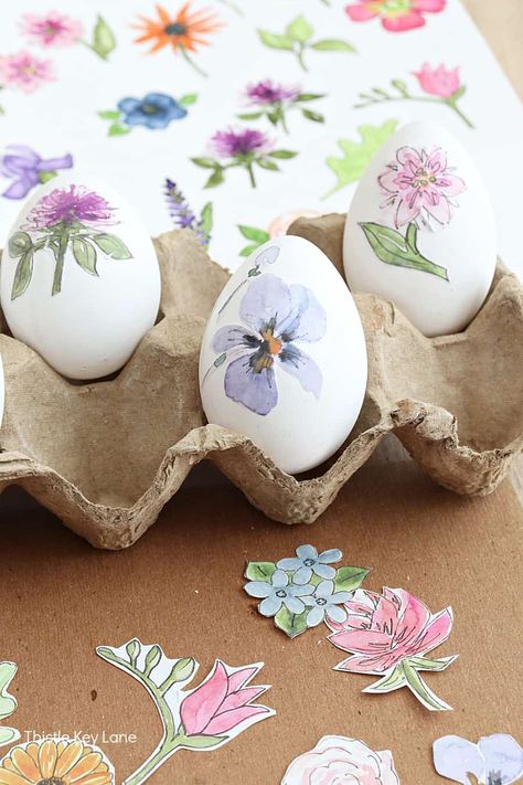 Decoupage Watercolor Floral Easter Eggs - If you want the look of hand painted watercolor Easter eggs here's an easy alternate solution to try. Watercolor Florals For Easter Eggs. Decoupaging Easter Eggs. Hygge Crafts, Easter Egg Decoupage, Watercolor Easter Eggs, Easter Egg Projects, Springtime Crafts, Easter School, Easter Egg Art, Easter Egg Dye, Easter Goodies