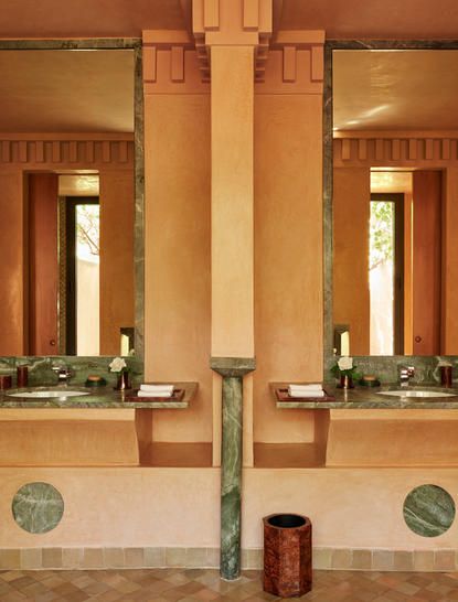 Pavilion - Luxury Accommodation at Amanjena Green Marble Bathroom, Moroccan Restaurant, Pool Pavilion, Luxury Mansions Interior, Moorish Architecture, The Pavilion, Outdoor Gazebos, Family Dining, Luxury Accommodation