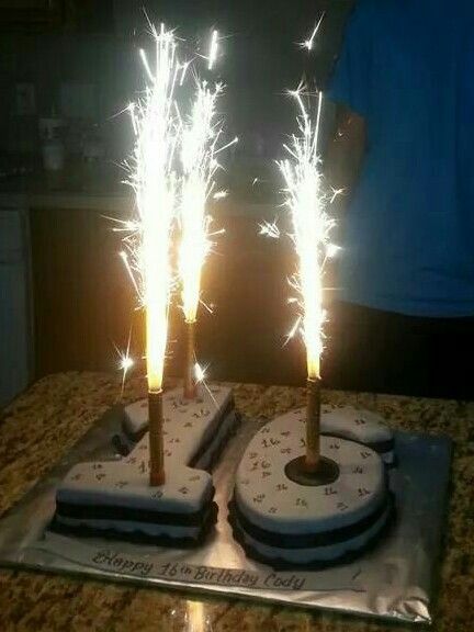 16 bday firework candles Birthday Cake With Firework Candle, Firework Candles Sparklers, Firework Candle, Bottle Sparklers, Firework Candles, Cake Sparklers, 15th Birthday Party Ideas, Sparkler Candles, 21st Birthday Cakes