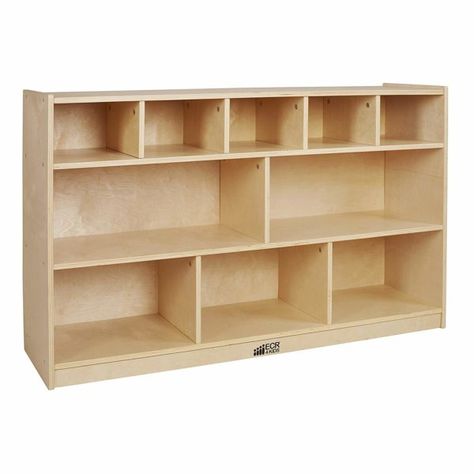 Tray Cabinet, Unfinished Wood Crates, Daycare Furniture, Cubby Bins, Large Storage Bins, Classroom Storage, Cubby Storage, Mobile Storage, Classroom Furniture