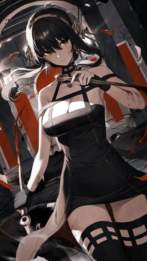 Spy X Family Your, Tokyo Ghoul Rize, Thorn Princess, Neon Photoshoot, Anime Picture Hd, New Photos Hd, Princess Wallpaper, Yor Forger, Anime Wallpaper Phone