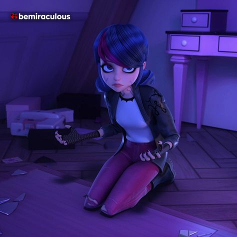 Emo Miraculous Ladybug, Emo Marinette, Marinette Icon, Claw Noir, Tikki Y Plagg, Futuristic Helmet, Ladybug And Cat Noir, Miraculous Ladybug Wallpaper, Miraculous Ladybug Fanfiction