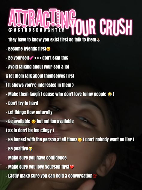 Astrosdaughter Tips, Crush Tips, Best Advice Ever, Cute Crush Quotes, Teen Advice, Social Life Hacks, Crush Advice, Best Life Advice, Girl Advice