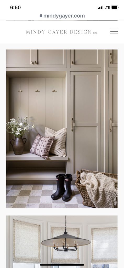 Taupe Mudroom, Mudroom Design, Design