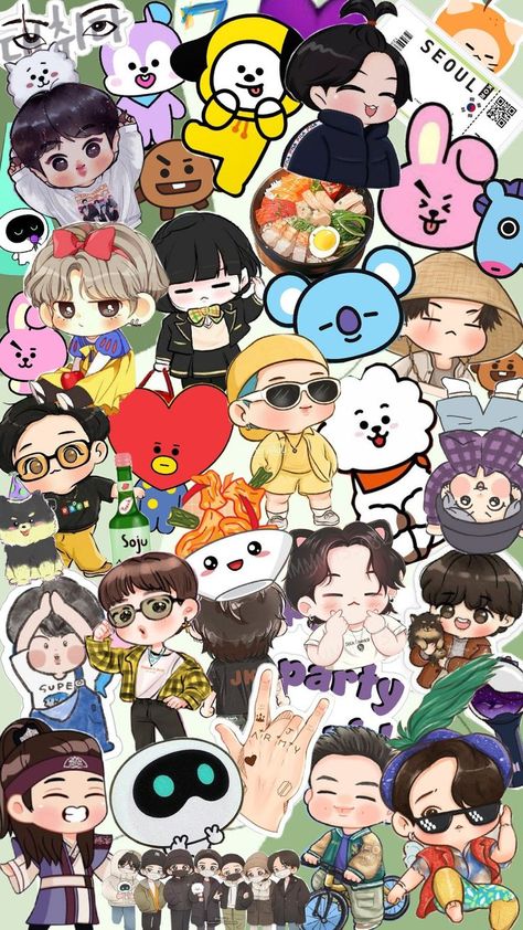 wallpaper bts Bts Cartoon, Sinchan Cartoon, Marvel Background, Chibi Wallpaper, Pink Wallpaper Backgrounds, Park Jimin Bts Wallpaper, Bts Wallpaper Lyrics, Wallpaper Bts, Bts Drawings