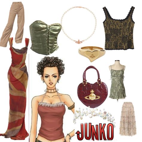 Nana Anime Inspired Outfits, Vivienne Westwood Pfp, Nana Hachi Inspired Outfits, Nana Anime Outfits, Nana Outfits Inspired, Nana Inspired Outfits, Nana Outfits, Nana Fashion, Nana Clothes