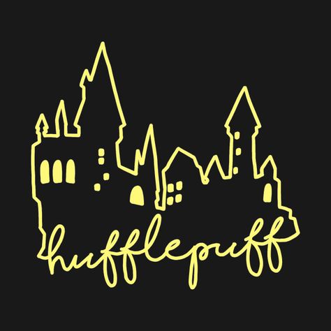 Hufflepuff Shirt Ideas, Hufflepuff Design, Hufflepuff Svg, Hufflepuff Decor, Badger Hufflepuff, Hufflepuff Tattoo, Hufflepuff Merchandise, Hufflepuff Shirt, Hufflepuff Wallpaper