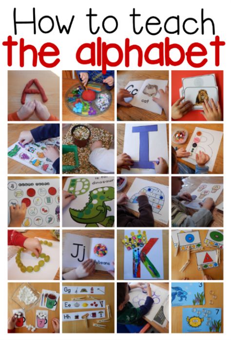 Teach the alphabet to a 3 year-old Teach The Alphabet, The Measured Mom, Measured Mom, Alphabet For Toddlers, Preschool Literacy, Creative Curriculum, Alphabet A, Alphabet Crafts, Teaching Letters