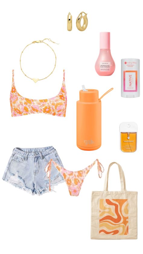 Pogue Life Outfits, Preppy Swimsuit, Basic Girl Outfit, Tropical Outfit, Beachy Outfits, Preppy Beach, Preppy Summer Outfits, Beach Fits, Trendy Outfits For Teens