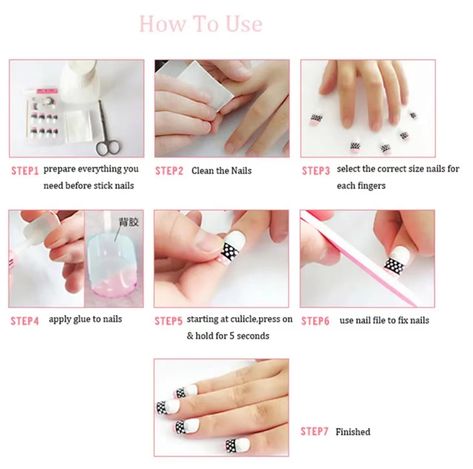 Nails Application, Nail Equipment, Heart Nail Designs, Nagel Tips, Fake Nails With Glue, Ballerina Nails, Diy Nail Art, Plastic Items, Nail Length