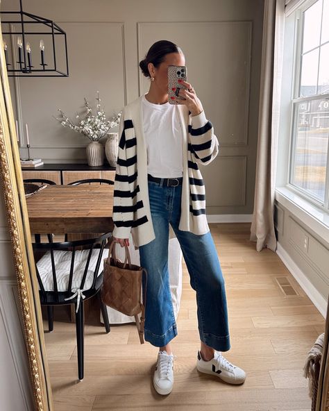 Shop Women's Open-Front Cardigan - … and other curated products on LTK, the easiest way to shop everything from your favorite creators. Open Cardigan Outfit, Outfit For Church, Ny Outfits, Mobile Web, Cardigan Outfits, Crop Jeans, Open Cardigan, Open Front Cardigan, Cropped Cardigan