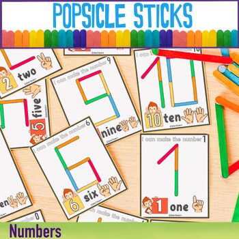 Nature Popsicle Sticks Activity For Toddlers Montessori Fine Motor F9B Prek Math Activities, Toddler Montessori Activities, Kindergarten Montessori, Preschool Math Centers, Shapes Activity, Preschool Patterns, Game For Toddlers, Lesson Plans For Toddlers, Pattern Activities