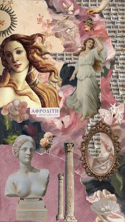 Arquétipo Afrodite. Amor próprio, beleza e fertilidade. #amorpropio #afrodite #arquetipoafrodite #beleza #fertilidade Aphrodite Aesthetic, Goddess Of Love, Pink Moon, Aphrodite, Diy Room Decor, Storytelling, Fantasy Art, Witch, Art Inspiration