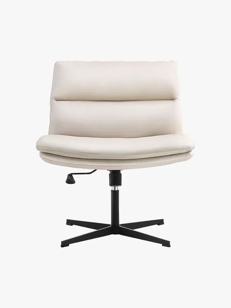 22 Best Prime Day Office Chairs: Our Top Picks from Amazon | Architectural Digest Upholstered Desk Chair, Modern Desk Chair, Fur Chair, Poly & Bark, Prime Day Deals, Amazon Prime Day, Mesh Office Chair, Fitted Furniture, Adjustable Desk