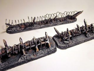 Warhammer 40k Barricades - tutorial Gaslands Terrain, Warhammer 40k Terrain, Miniature Terrain, Sci Fi Miniatures, Warhammer Terrain, Miniature Gaming, 40k Terrain, Game Terrain, Warhammer Miniatures