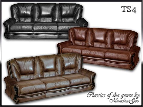 Sims 4 Cc Leather Couch, Sims 4 Leather Couch, Sims Cc Furniture Living Room, Sims 4 Sofa Cc, Sims 4 Couches Cc, Sims 4 Sofa, Sims 4 Cc Sofa, Sims 4 Couch, Living Room Sims 4