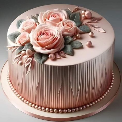 Cake Ideas For Wedding, Diy Floral Cake, Floral Cake Designs, Floral Cake Ideas, Dinara Kasko, Cake Artwork, Wedding Cake Designs Simple, Flower Cake Design, Random Shapes