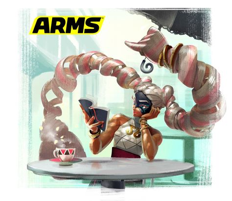 ARMS Twintelle Arms Game, Arms Nintendo, Arm Art, Japanese Logo, Video Game Rooms, Kid Cobra, Nintendo Art, Some Games, The Revenant