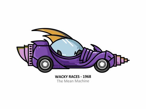 Mean Machine, Marvel Spiderman Art, Car Illustration, Cars Movie, Car Drawings, Car Cartoon, Graphic Design Studios, Spiderman Art, Machine Design