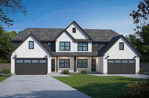 Search Family Home Plans Two Family House Plans, Six Bedroom Duplex Floor Plan, 3 Bedroom Duplex Floor Plans With Garage, 3 Bed 2 Bath 1 Car Coner Lot Duplex Plans, 5bedroom Duplex Plan, Crawl Space Foundation, Owner Occupied Duplex Plans, Attached Garage, Frame Layout