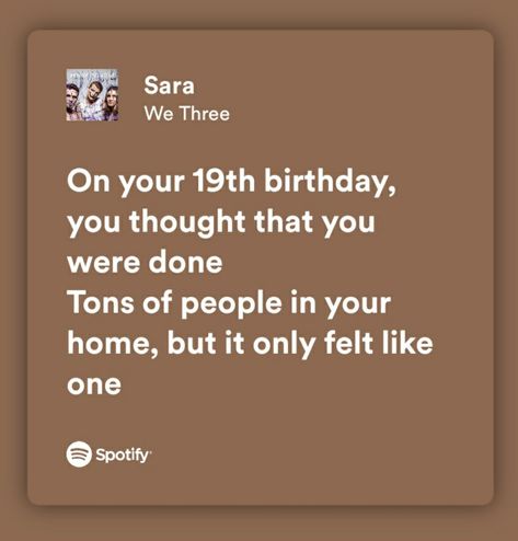 Last Teen Birthday Captions 19, Songs For 19 Birthday, 19th Birthday Songs, 19 Birthday Songs, 19 Bday Captions, 19 Th Birthday Caption, Sara We Three, 19 Birthday Captions, Hard Instagram Captions