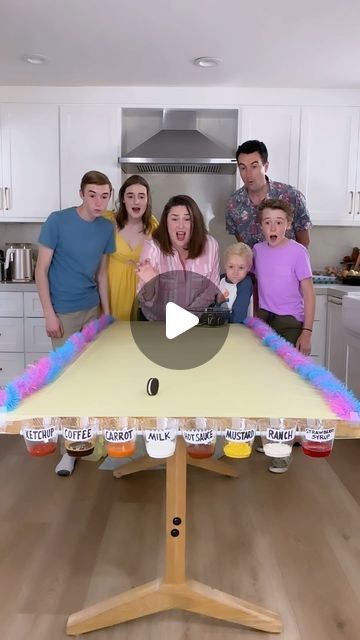 Jessica Ballinger on Instagram: "Oreo Roll Easter Version 🐣🥛 | Roll the cookie into a random drink and eat the results! #easter #challenge #oreoroll #ballingerfamily #familygamenight #familygames" Oreo Roll Challenge, Oreo Roll, Easter Challenge, Cookie Games, Family Home Evening, Oreo Cookies, Family Game Night, Family Games, Oreo