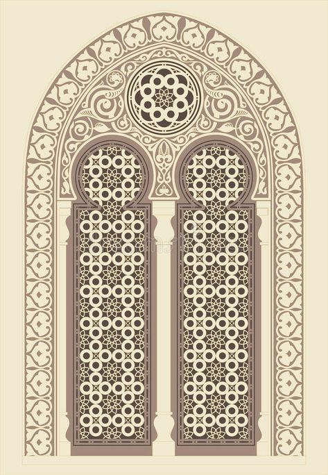 Arabic Ornament, Islamic Design Pattern, Drawing Patterns, Seni Arab, Arsitektur Masjid, Arabesque Pattern, Islamic Patterns, Arabic Pattern, Album Foto