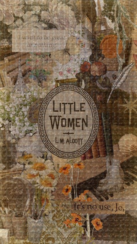 My submission for @audrey_vg 's competition! 'Little Women' inspired because I love the movies and the book <3 Little Women Movie Aesthetic, Little Women Background, Little Women Book Cover, Little Women Wallpaper Aesthetic, Little Women Illustration, Little Woman Aesthetic, Little Women Book Quotes, Little Women Book, Little Women Poster