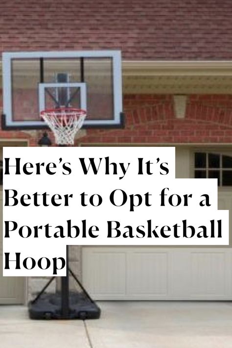 With portable basketball goals, you can avoid the mess, put up the hoops anywhere you want, and start shooting hoops right away! You Can Make the Necessary Adjustments An essential part of owning portable indoor basketball hoops is modifying their height according to your preferences to give you a more enjoyable time playing basketball. Indoor Basketball Hoop, Hoop Games, Basketball Goal, Portable Basketball Hoop, Basketball Systems, Indoor Basketball, Basketball Tips, Basketball Goals, Basketball Hoops