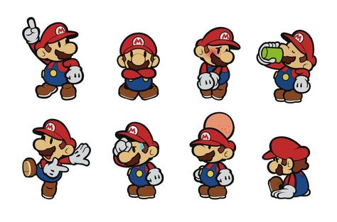 Paper Luigi, Toad Mario Bros, Paper Mario Origami King, Paper Mario Color Splash, Mario Origami, Pop Culture Tattoos, Culture Tattoos, Super Mario Bros Party, Mario Shirt